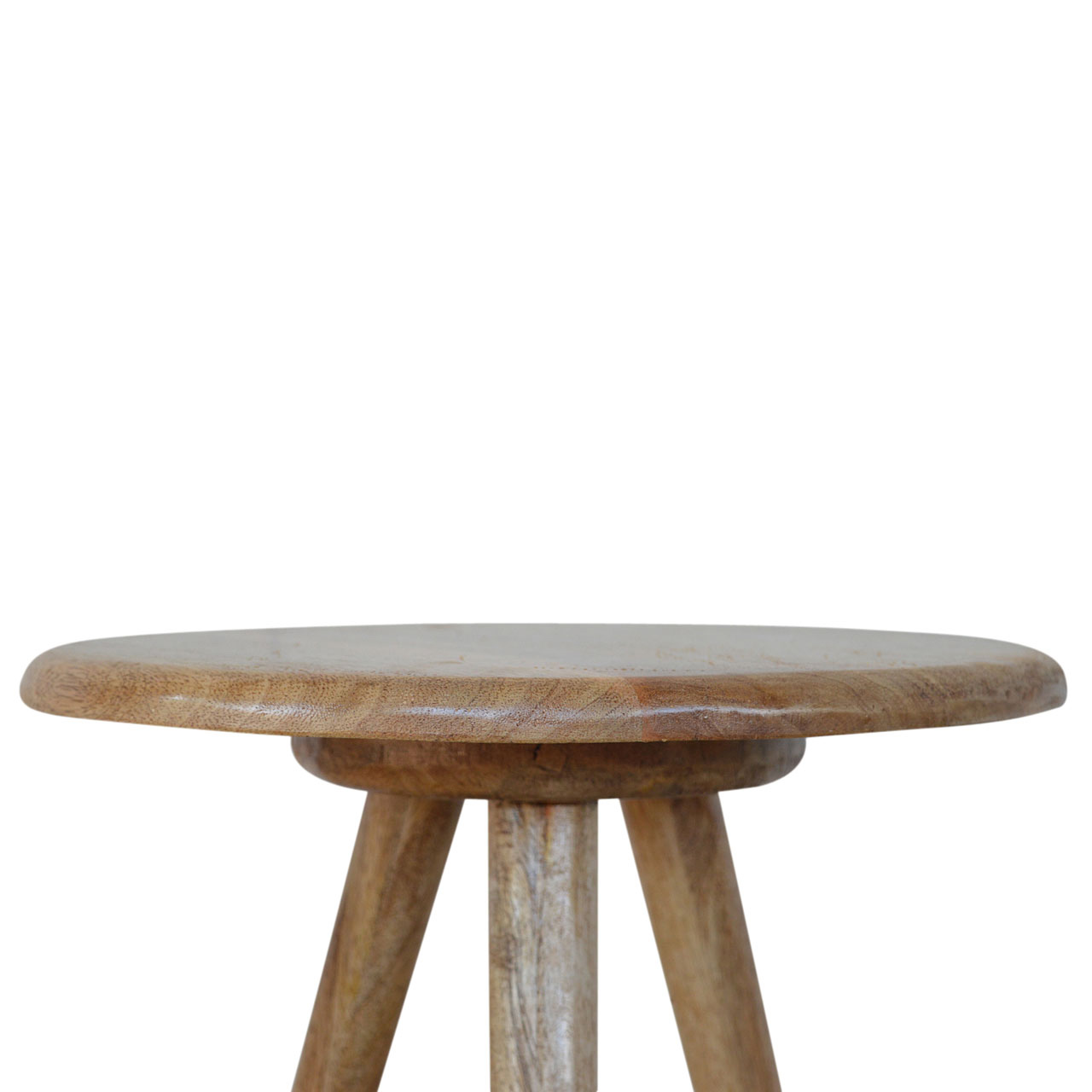 Lulu Round Tripod Stool - Image 3
