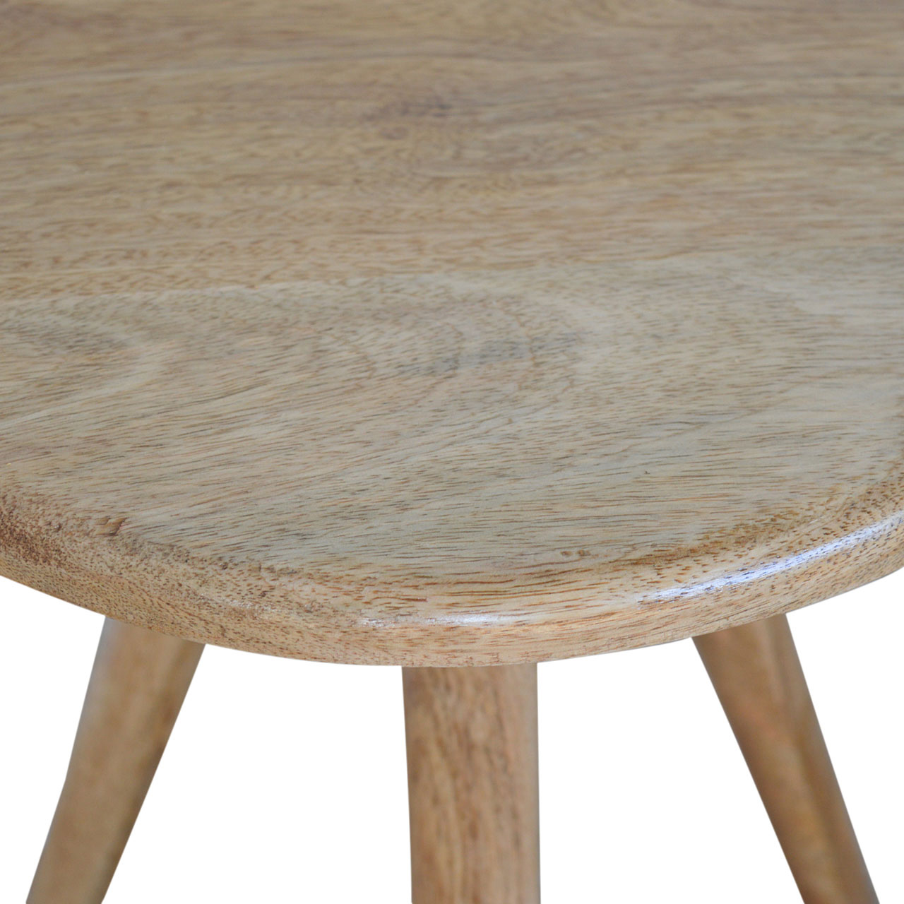 Lulu Round Tripod Stool - Image 2