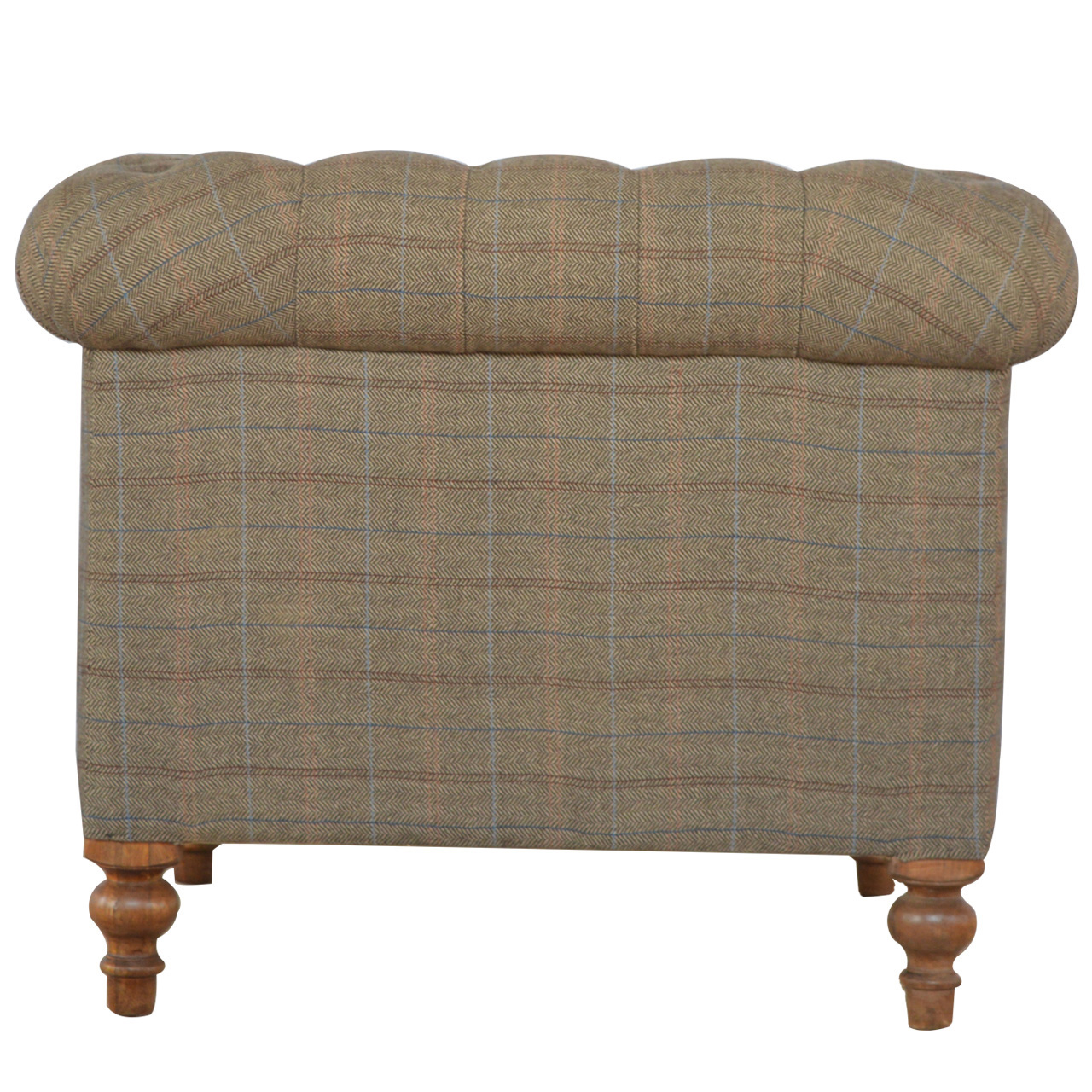 Chesterfield Multi Tweed Armchair - Image 9