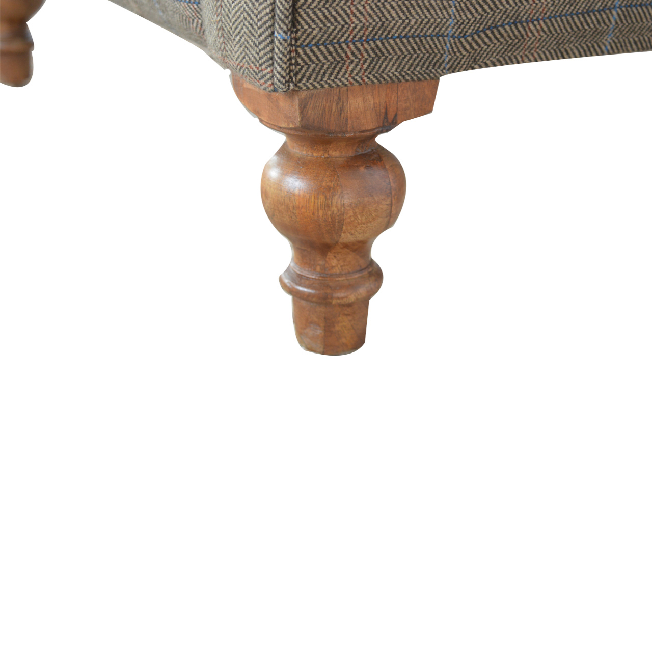 Chesterfield Multi Tweed Armchair - Image 8