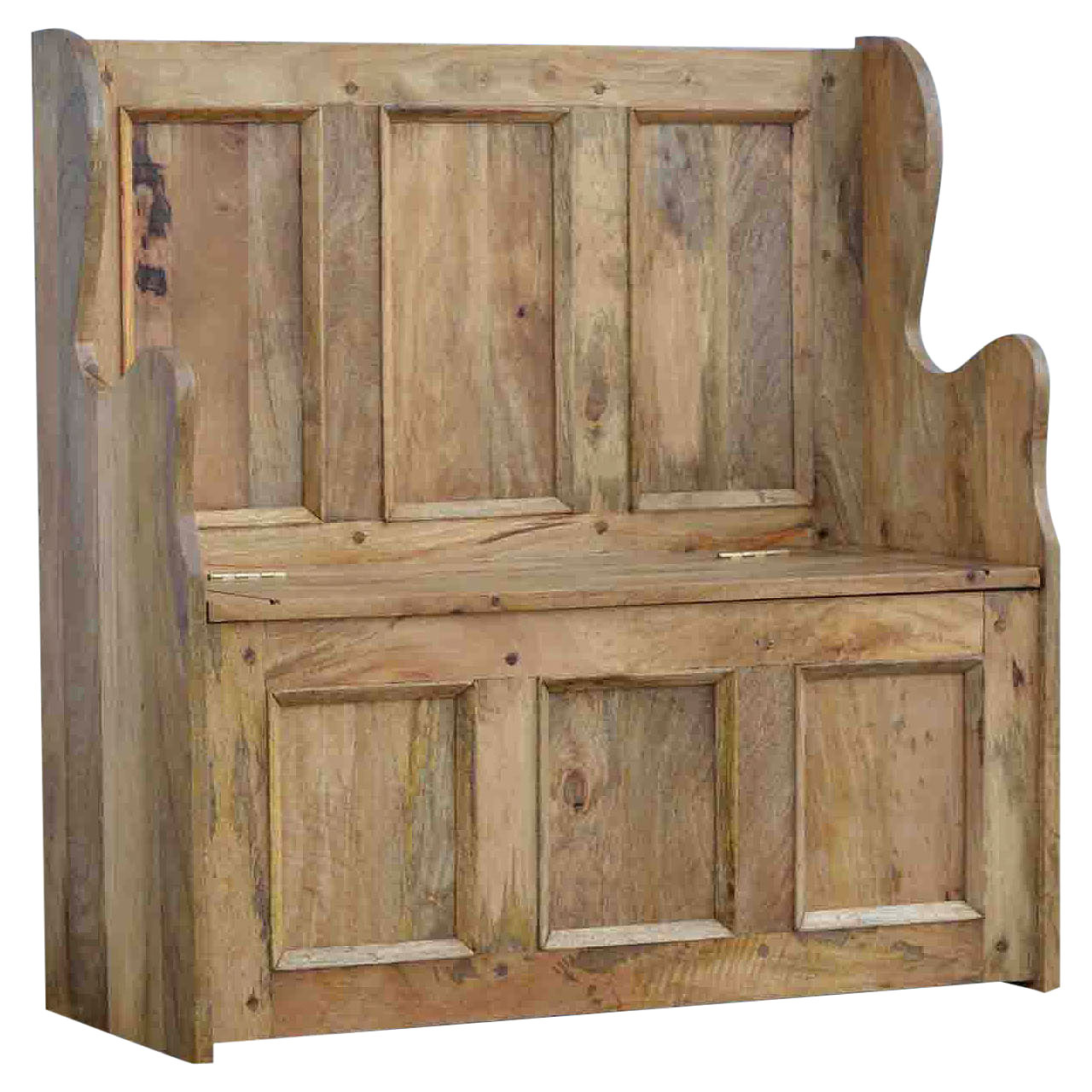 Large Monks Storage Bench - Image 2