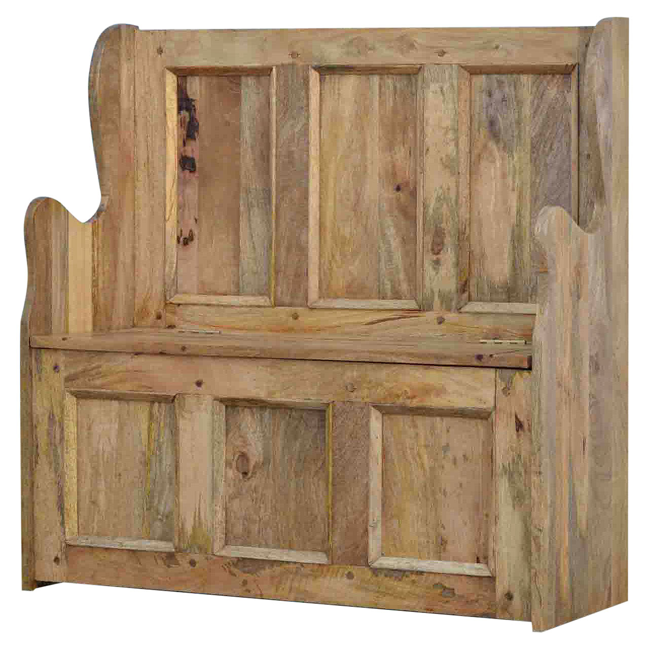 Large Monks Storage Bench - Image 3