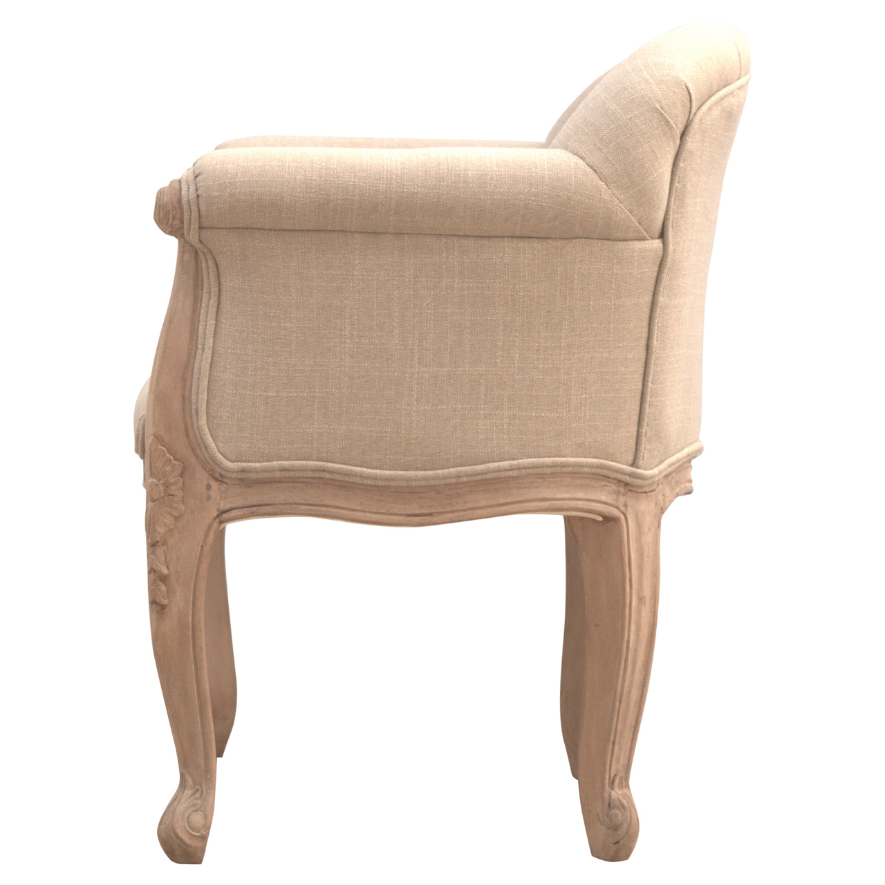 French Style Deep Button Chair - Image 8