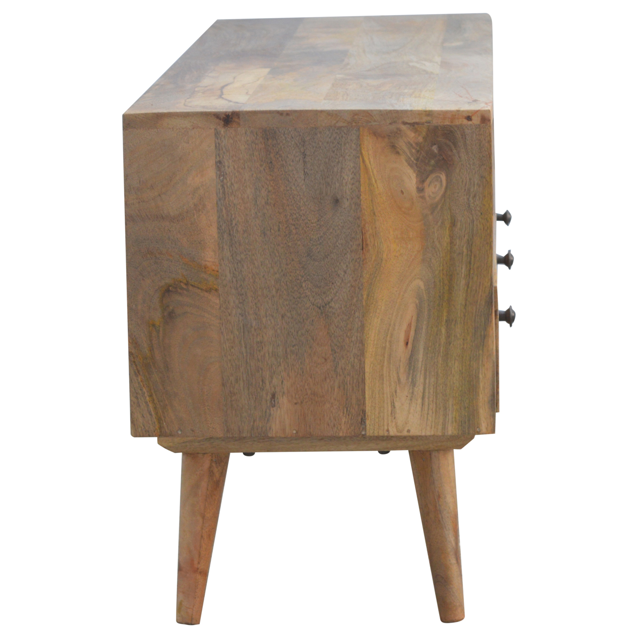 Nordic Style TV Unit with 3 Drawers - Image 7