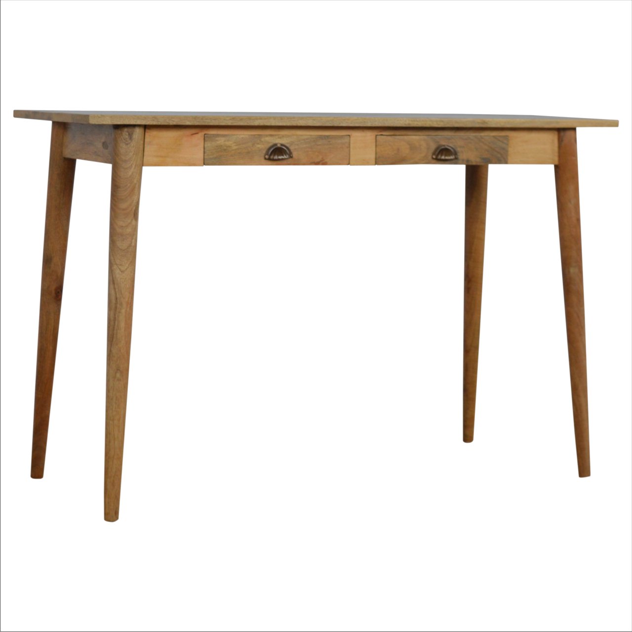 2 Drawer Nordic Writing Desk - Image 2
