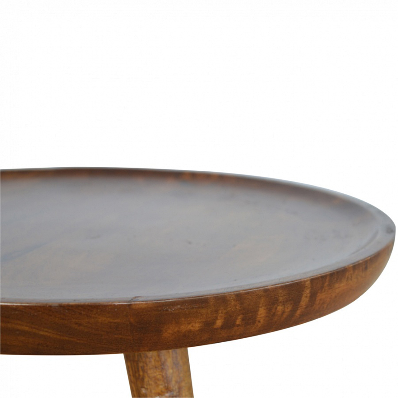 Chestnut Tray Nesting Stools - Image 5