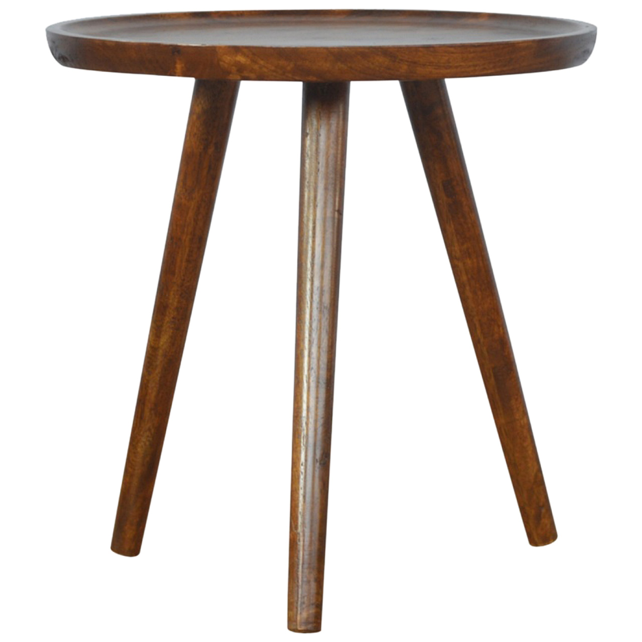 Chestnut Tray Nesting Stools - Image 6