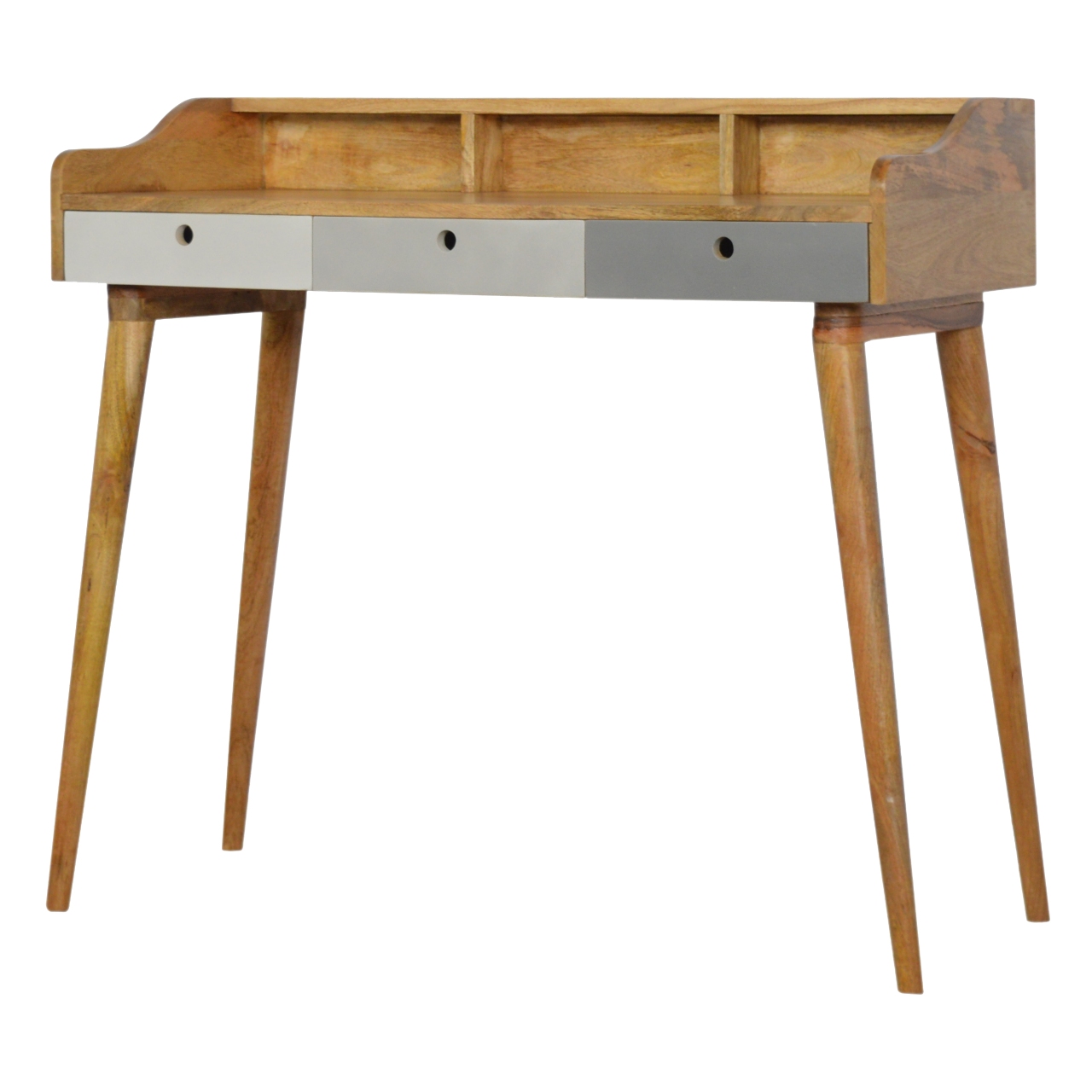 Grey Gallery Writing Desk - Image 3