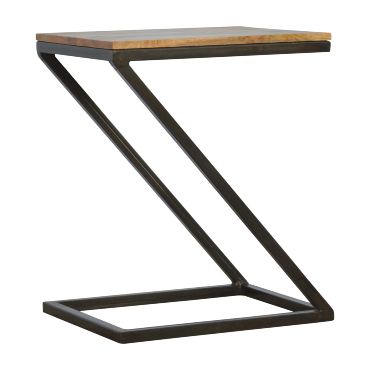 Side Table with Iron Base - Image 4
