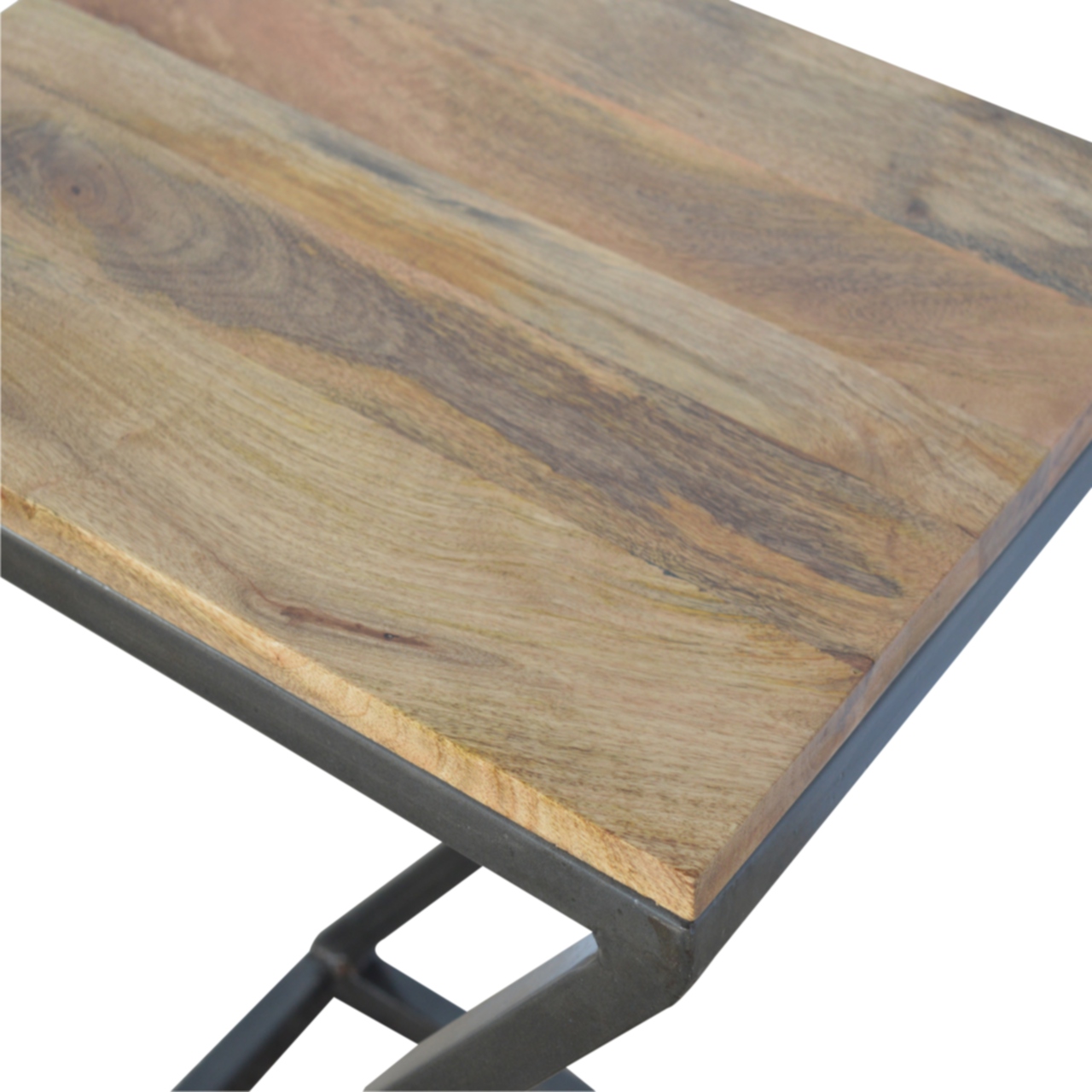 Side Table with Iron Base - Image 5