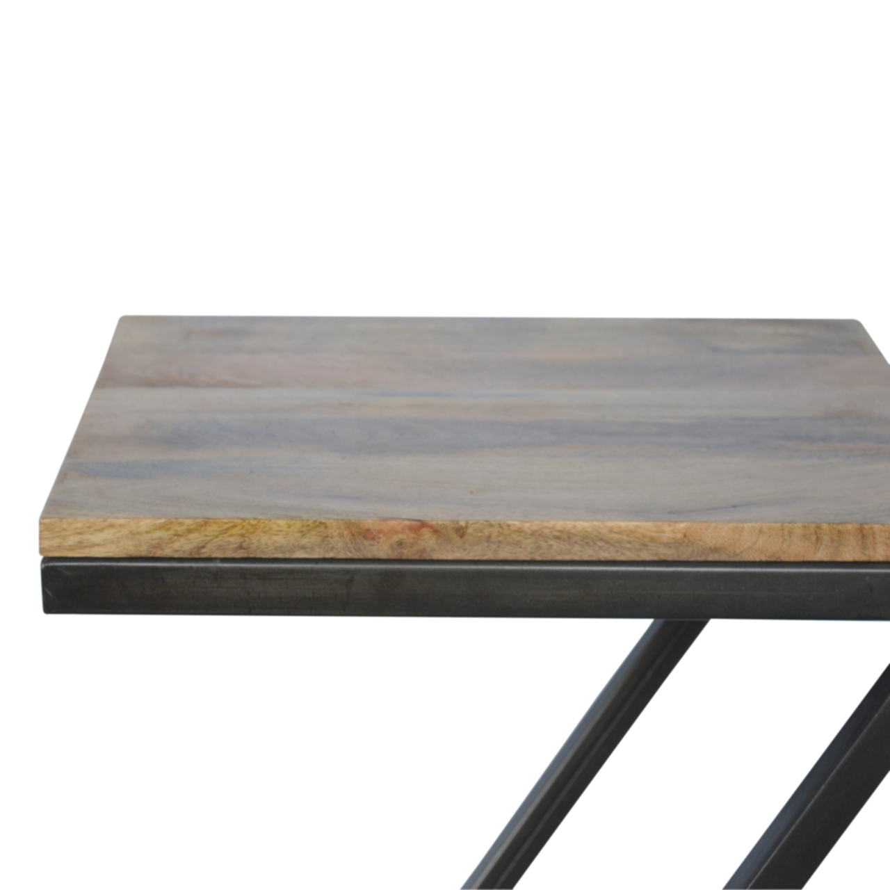 Side Table with Iron Base - Image 6