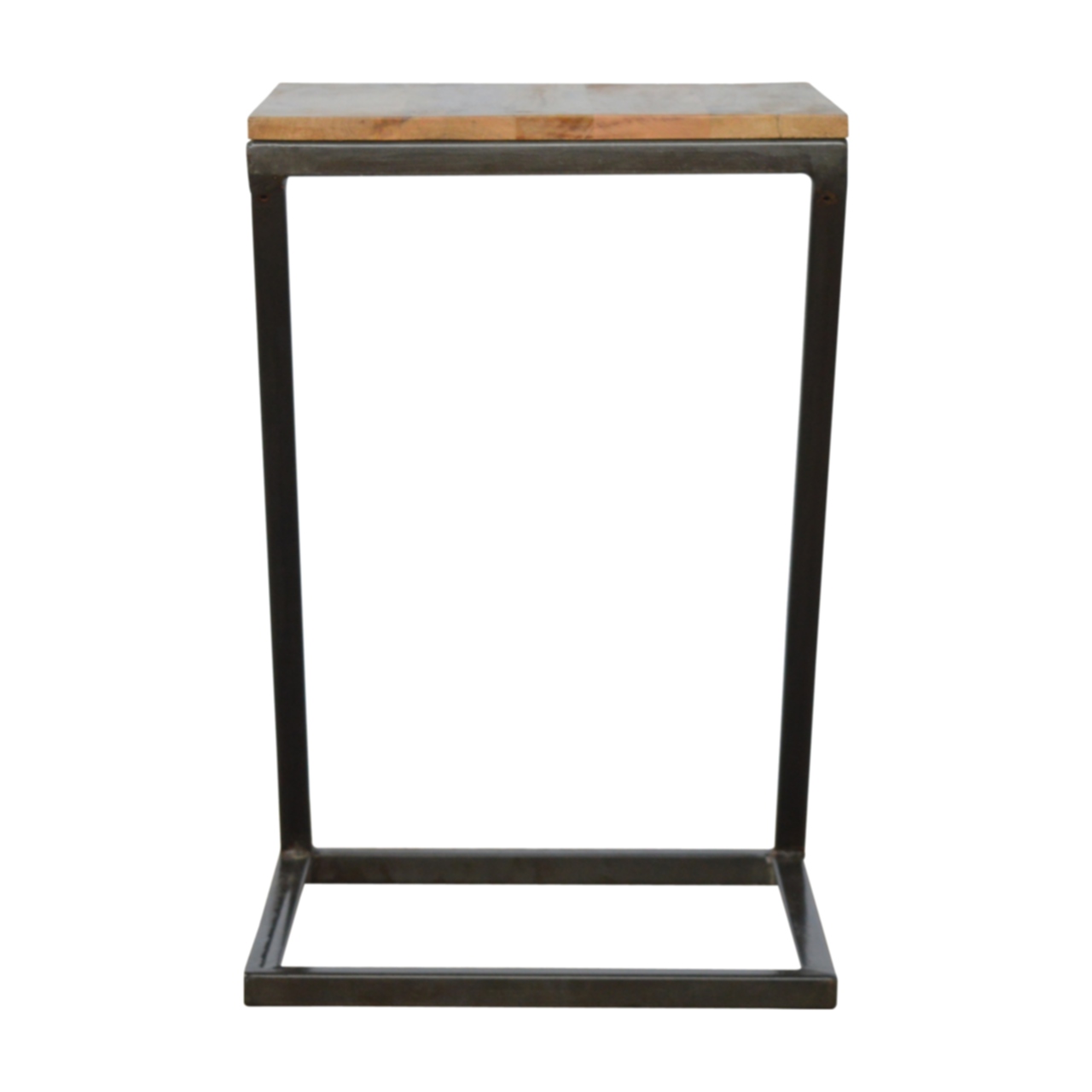 Side Table with Iron Base - Image 9
