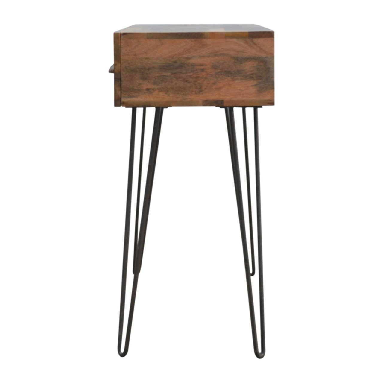 Iron Base 2 Drawer Console Table - Image 8