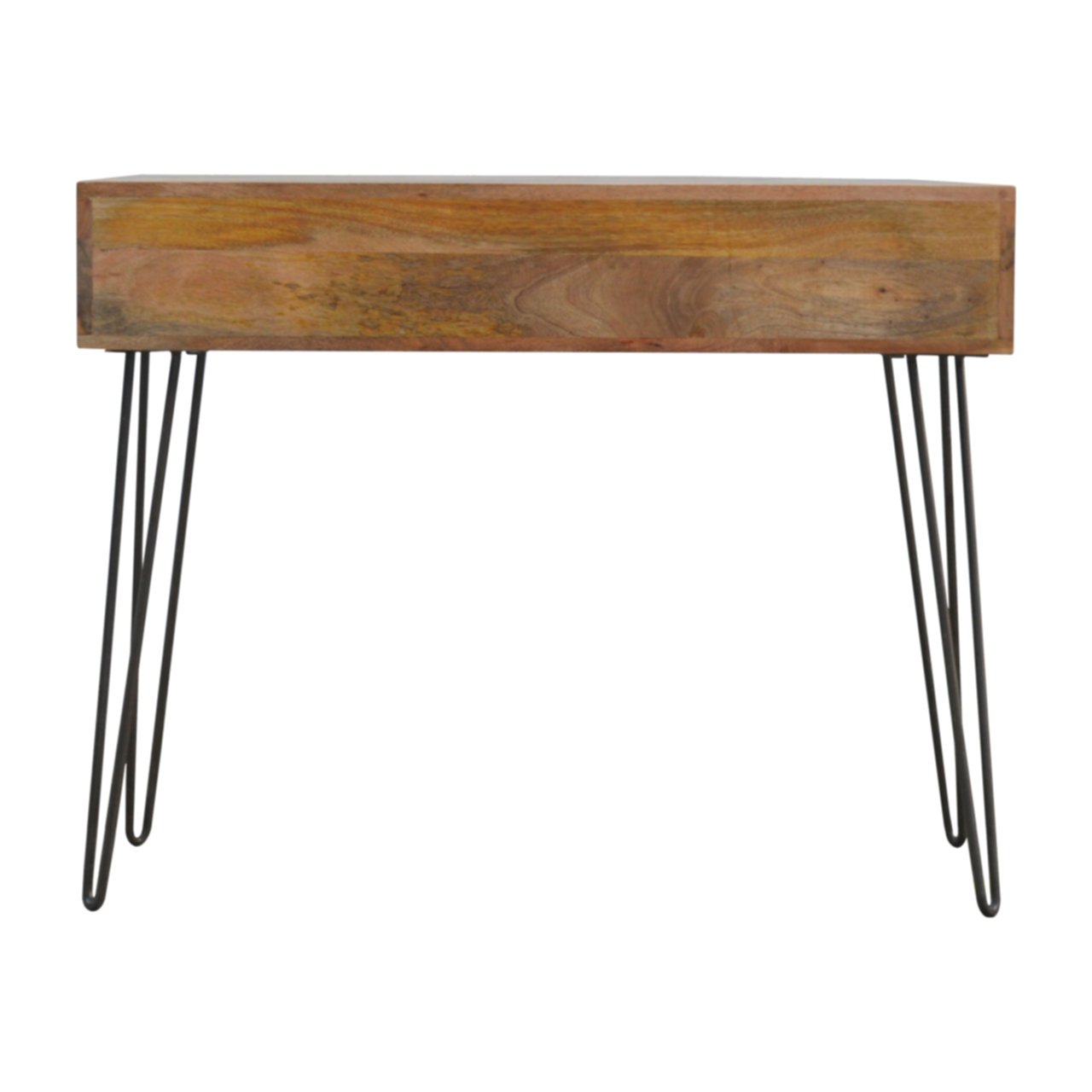 Iron Base 2 Drawer Console Table - Image 9