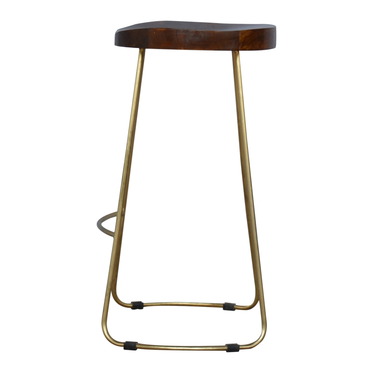 Gold Iron Bar Stool - Image 8