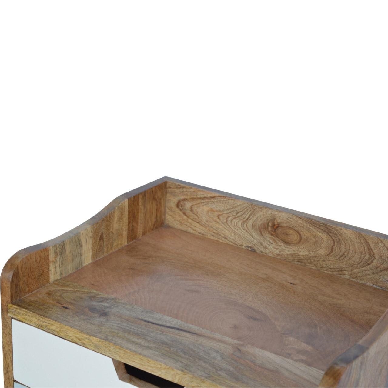 Blue and White Gradient Bedside - Image 4