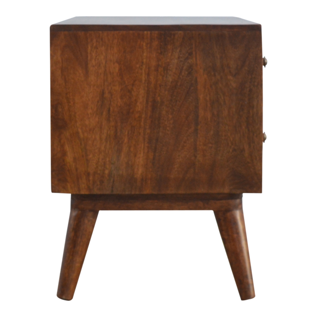 Geometric Brass Inlay Media Unit - Image 7