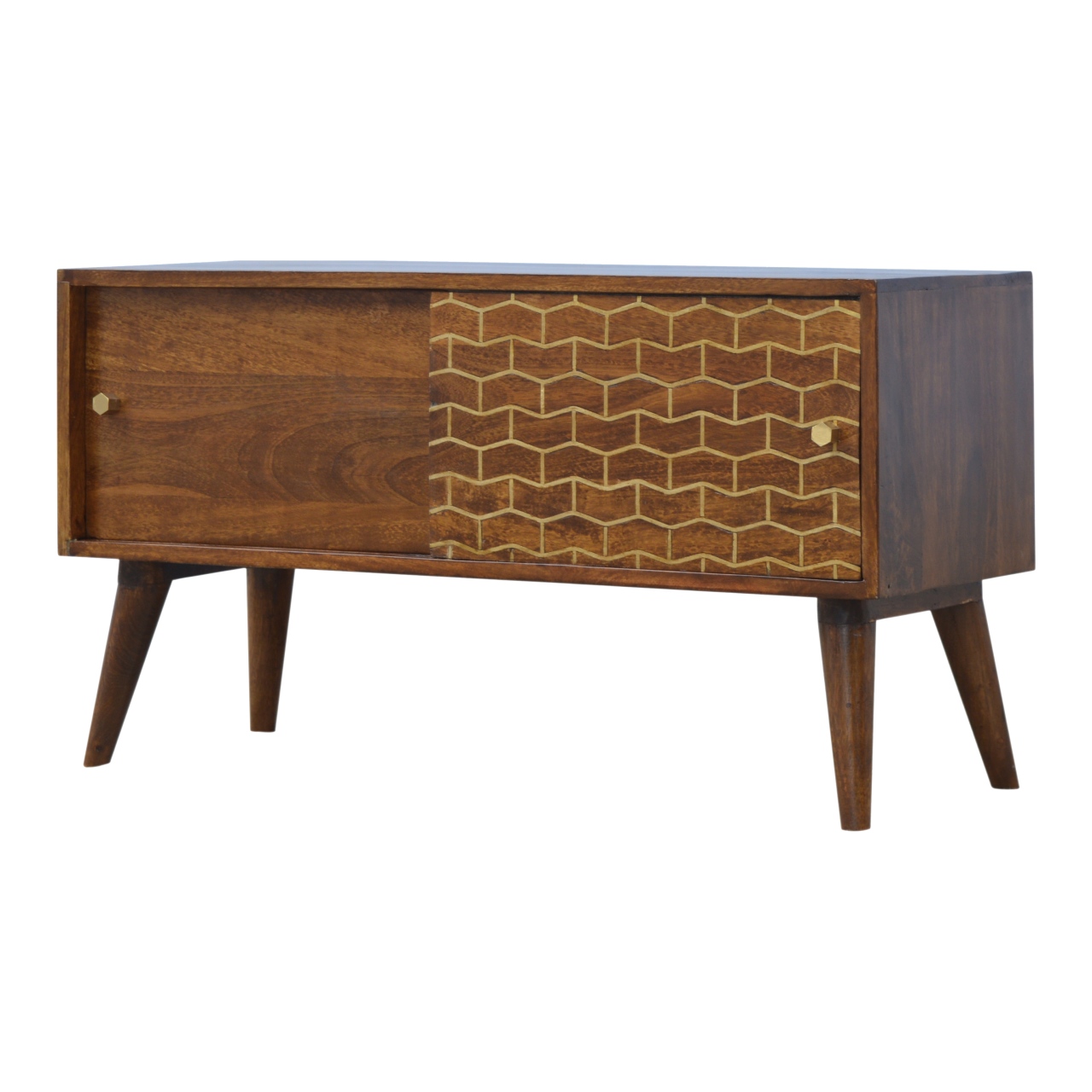 Gold Art Pattern Sideboard - Image 4