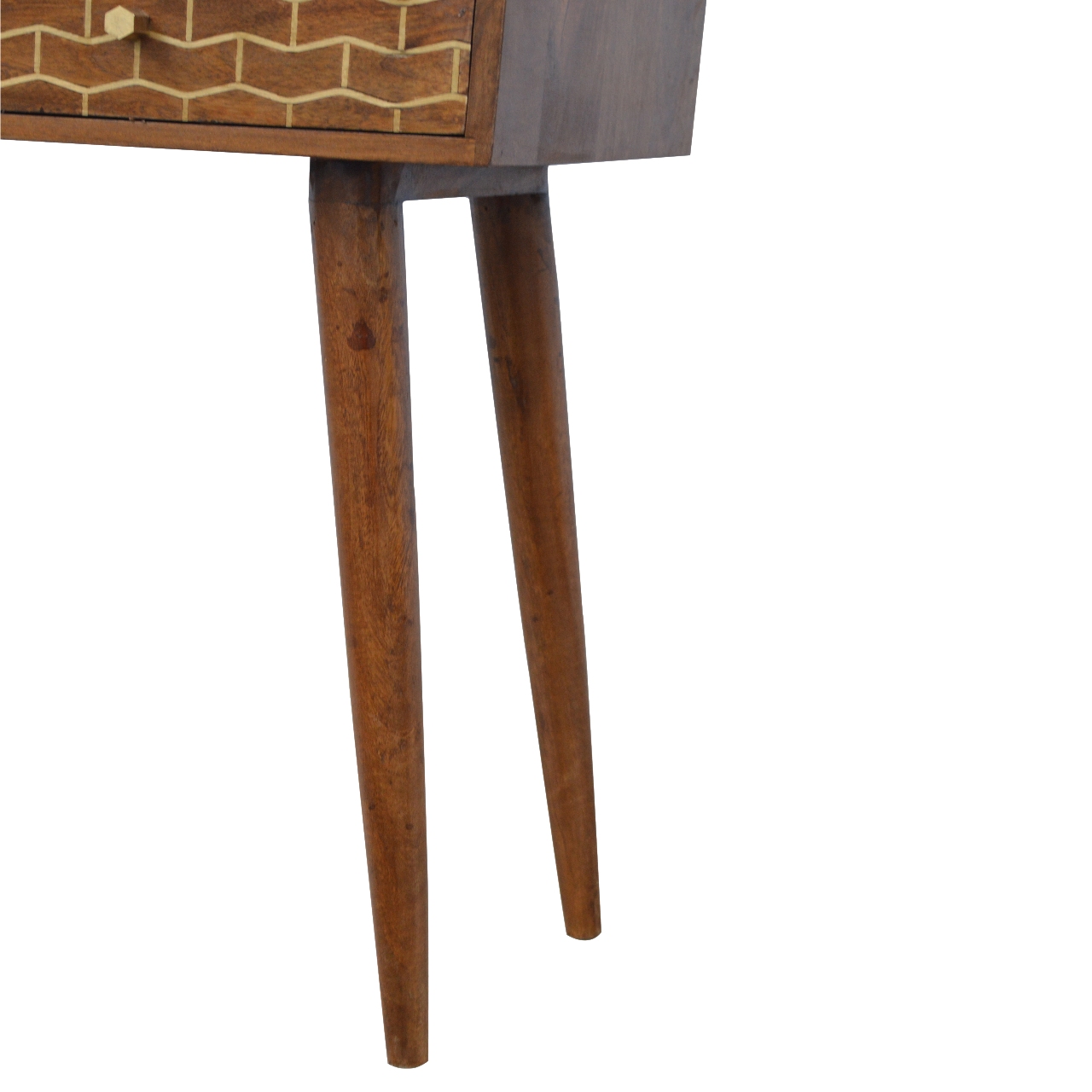 Gold Art Pattern Console Table - Image 7