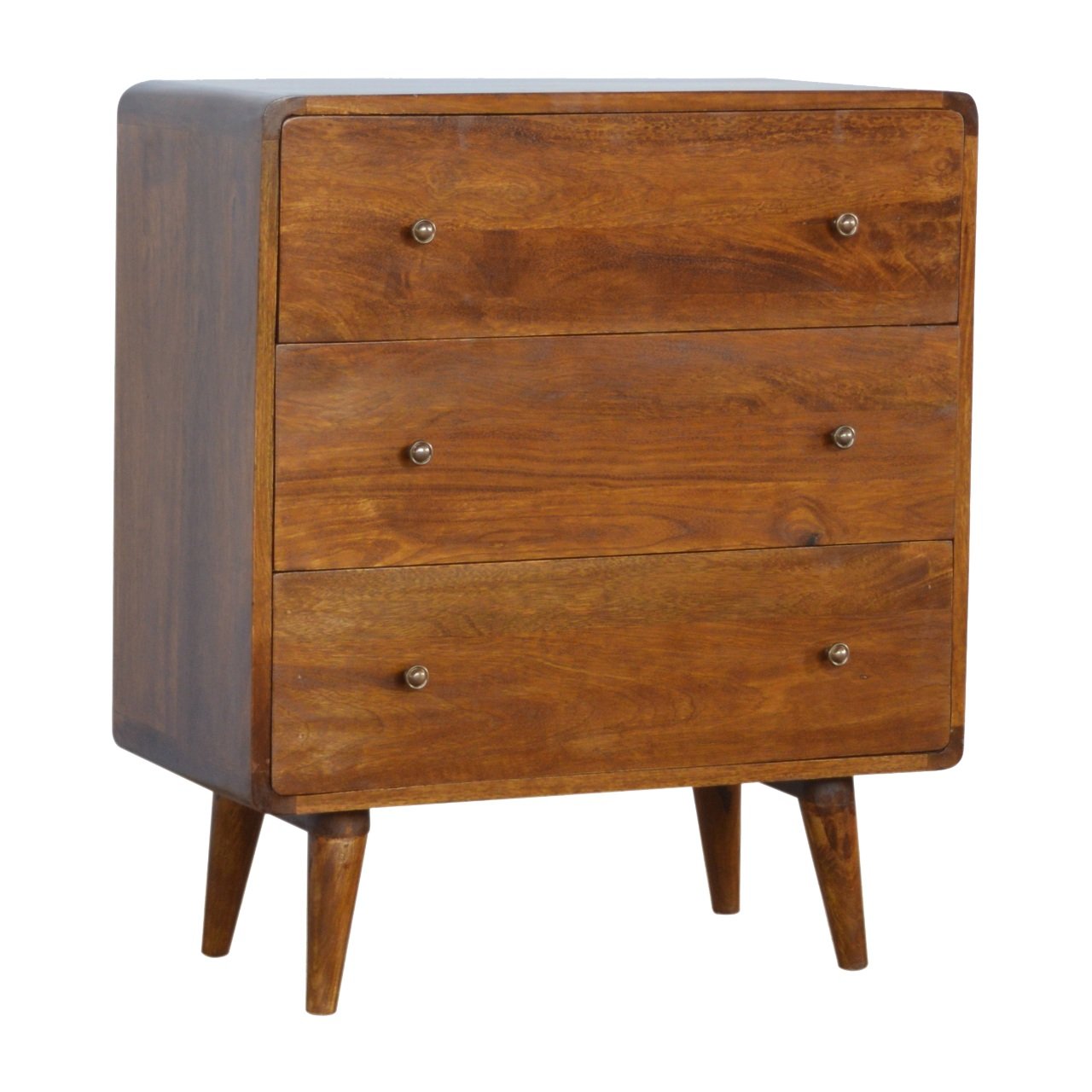 Curved Chestnut Chest - Image 2