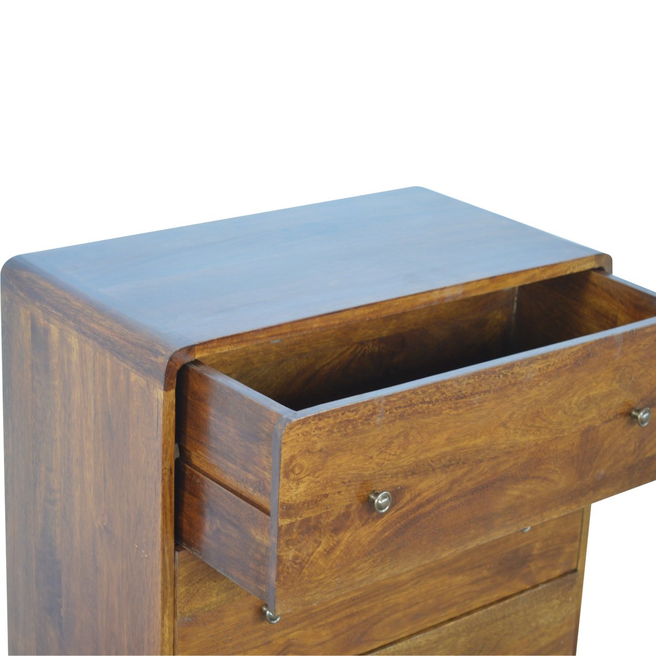 Curved Chestnut Chest - Image 5
