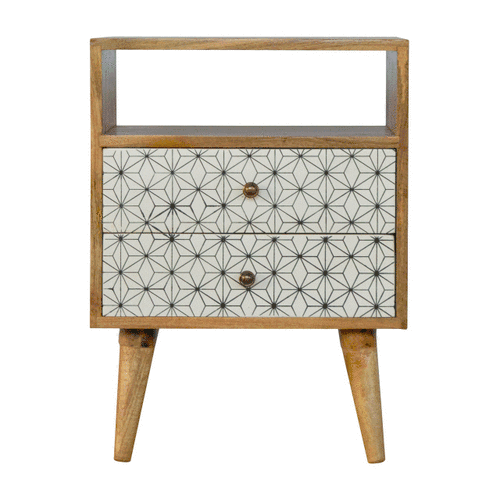 Prima Bedside with Open Slot - Image 10