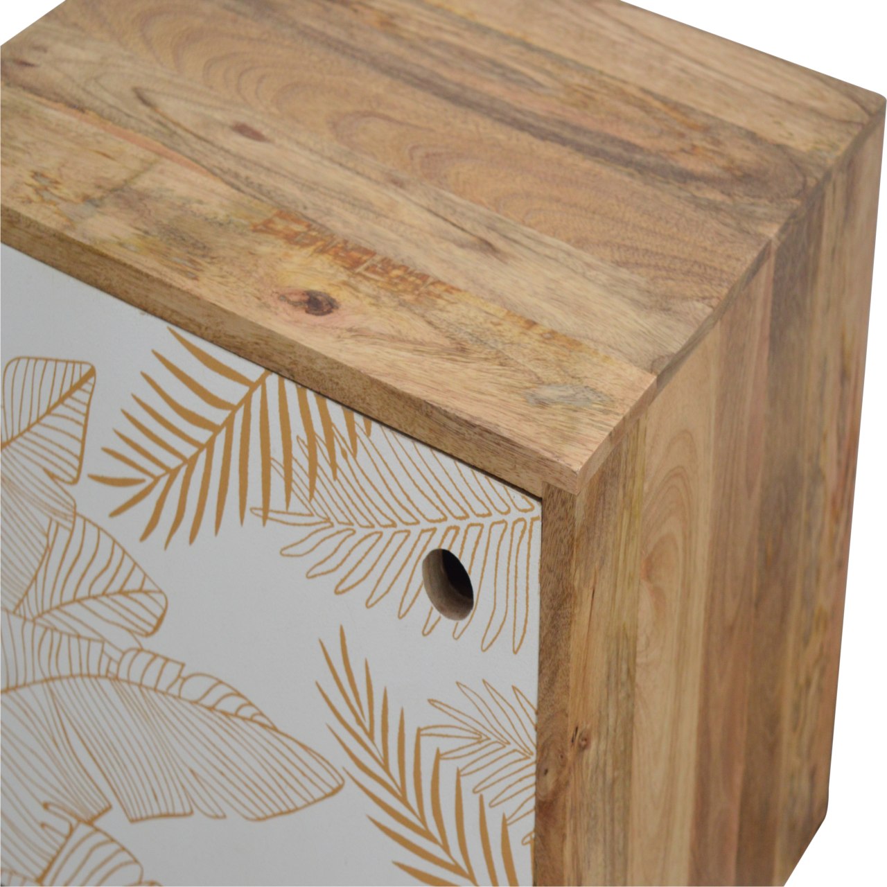 Leaf Screen-printed Bedside - Image 6