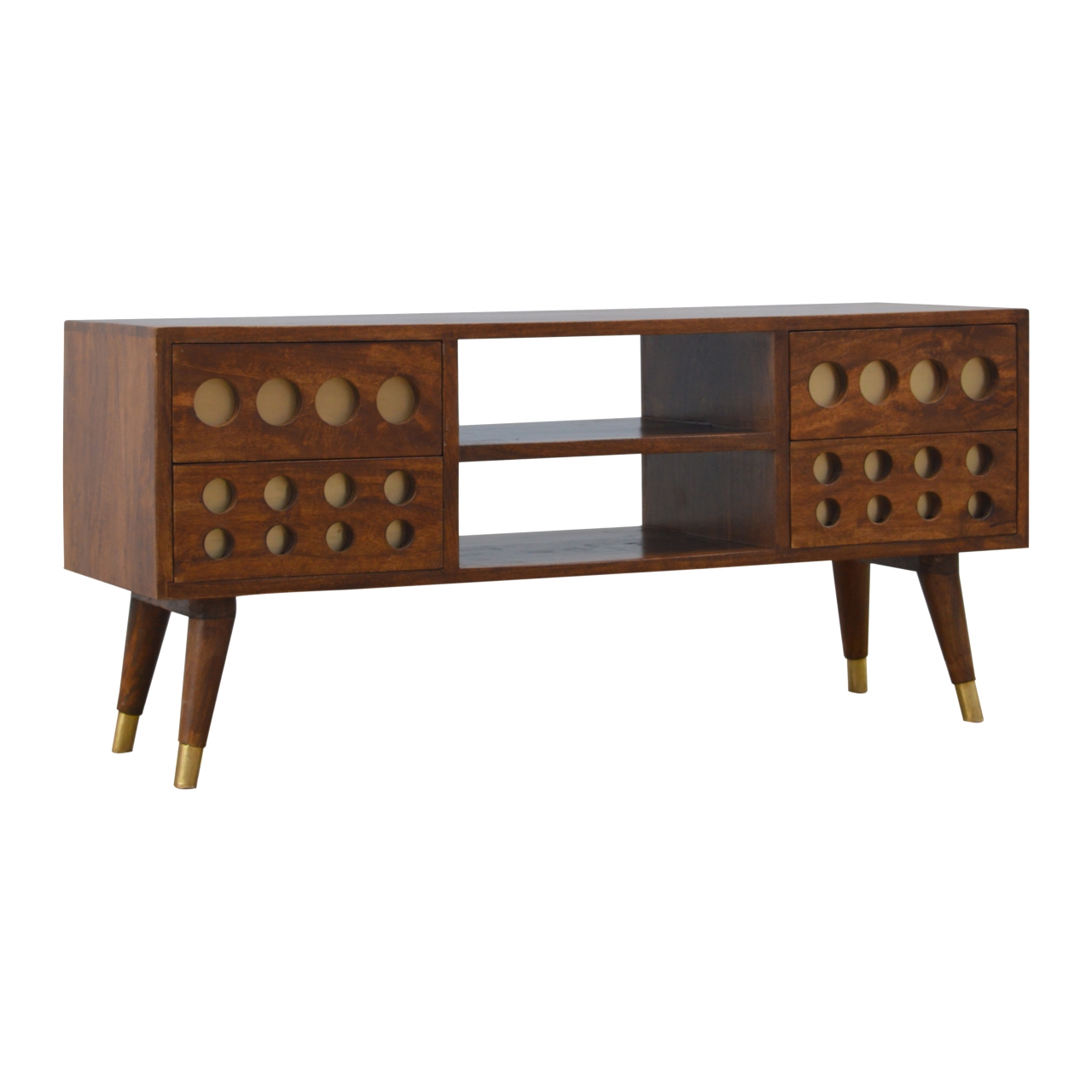 Brass Hole Inlay Media Unit - Image 3