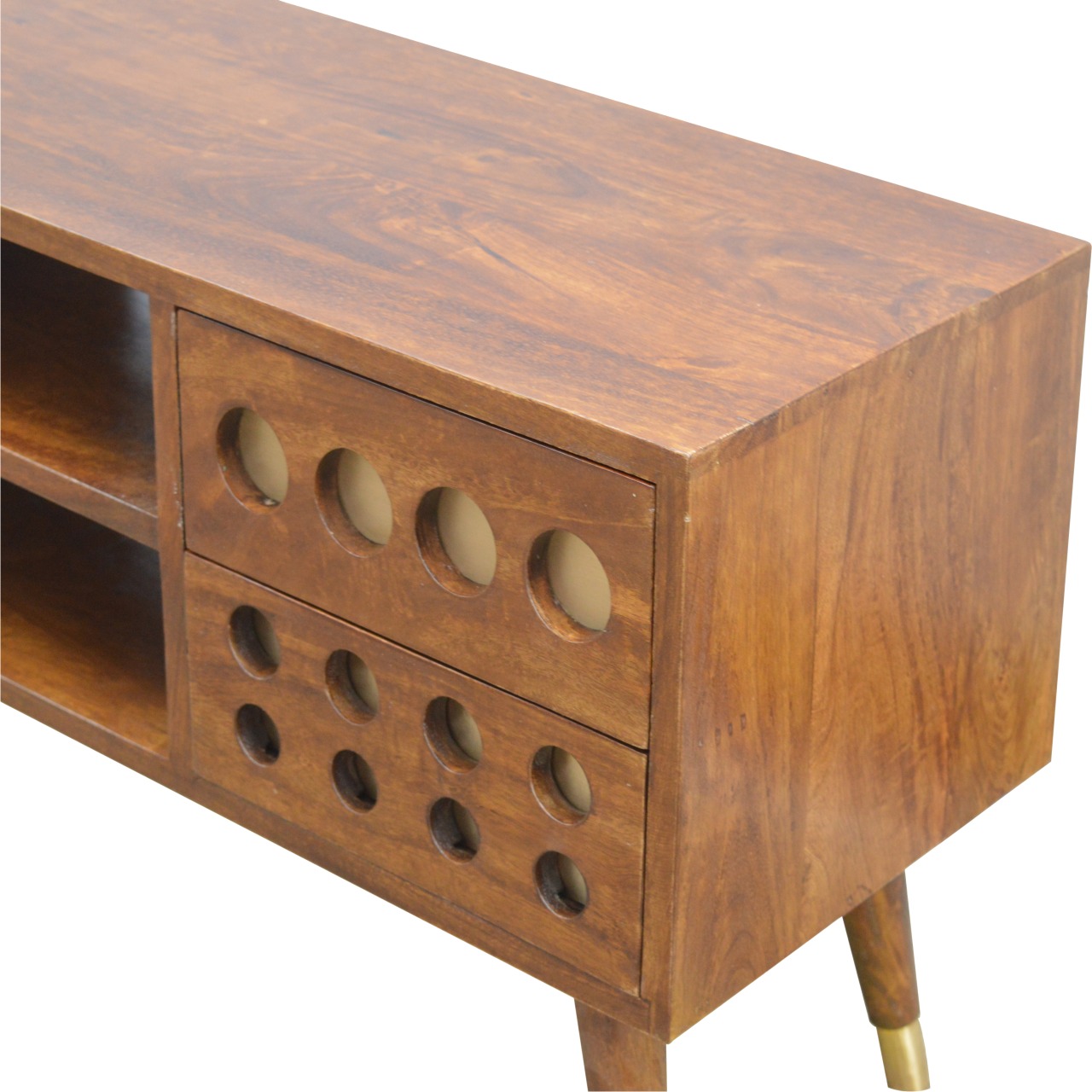 Brass Hole Inlay Media Unit - Image 4