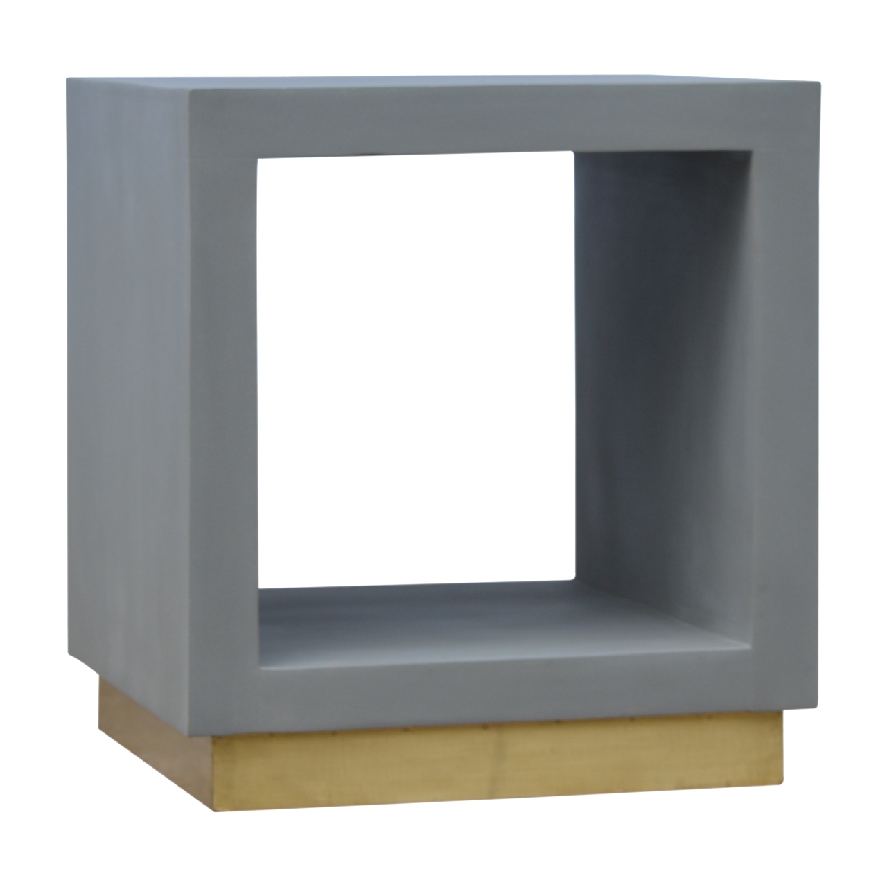 Cement Cube Bedside Table - Image 6