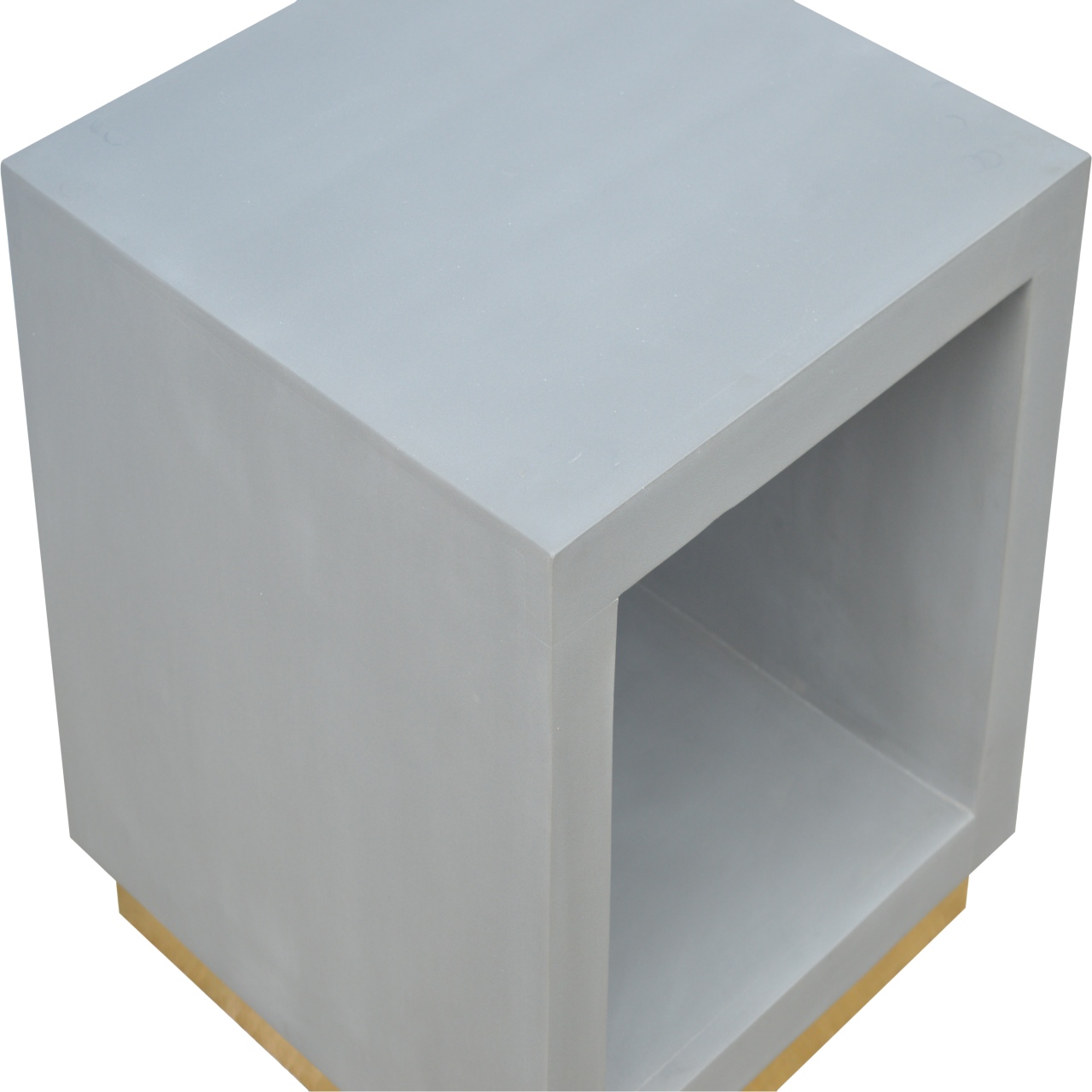 Cement Cube Bedside Table - Image 3