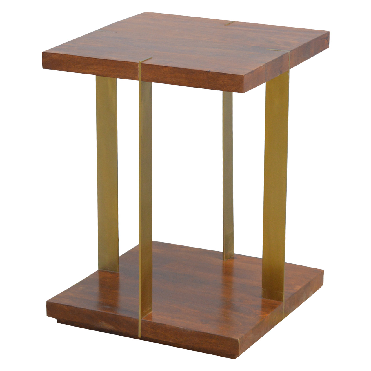 Open Panel Chestnut End Table - Image 2