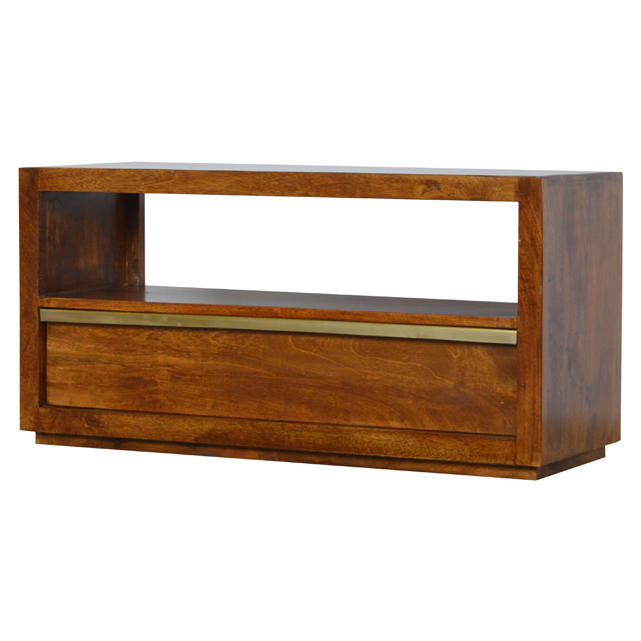 Gold Bar Chestnut TV Unit - Image 2