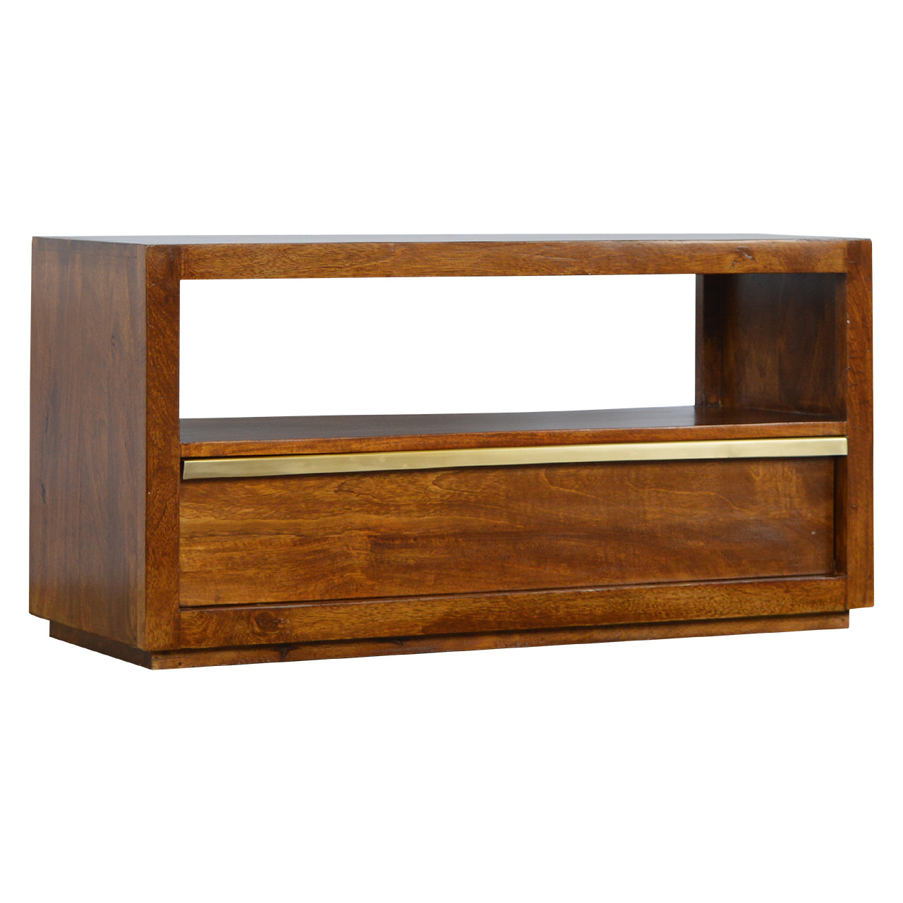 Gold Bar Chestnut TV Unit - Image 3