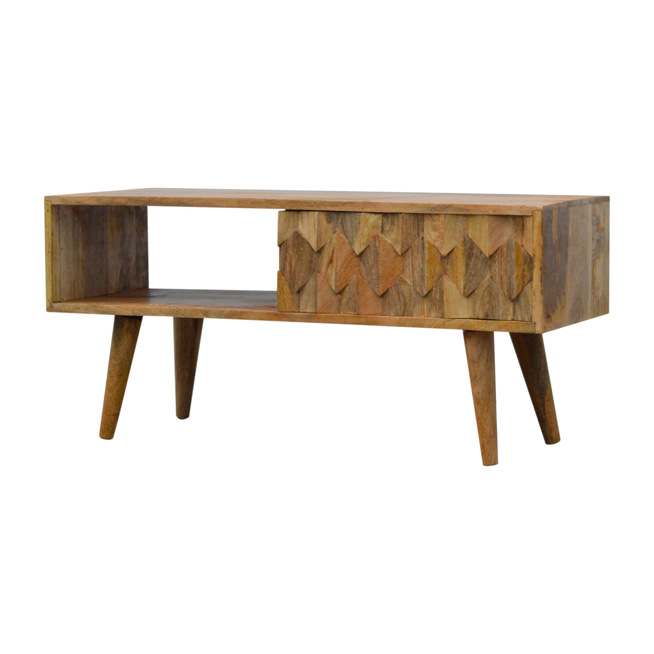 Pineapple Carve Sliding Media Unit - Image 2