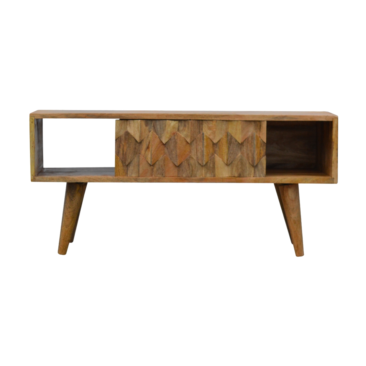 Pineapple Carve Sliding Media Unit - Image 4
