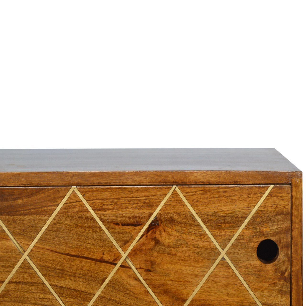 Sliding Brass Inlay Media Unit - Image 6