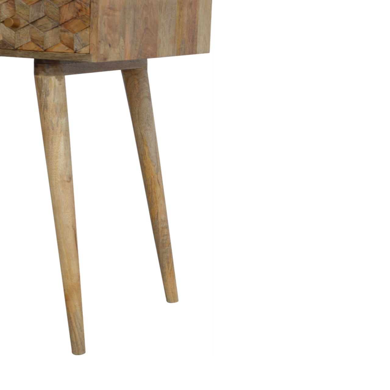 Cube Carved Writing Desk - Image 7