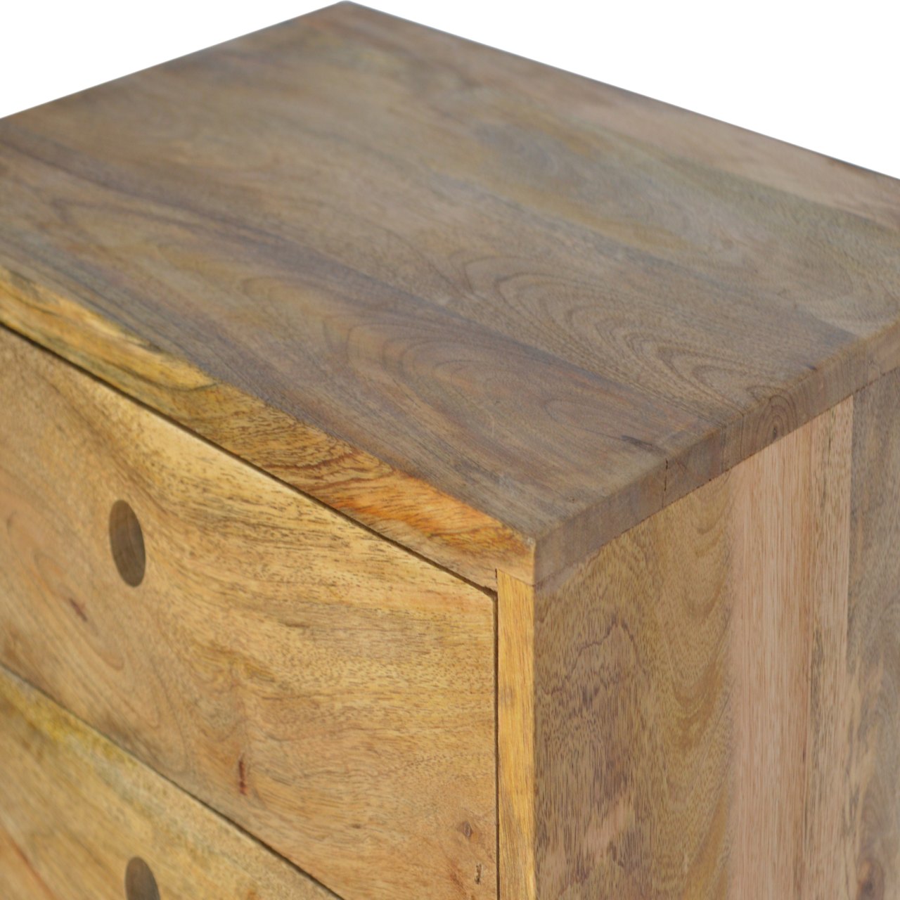 Oak-ish Wall Mounted Bedside - Image 4