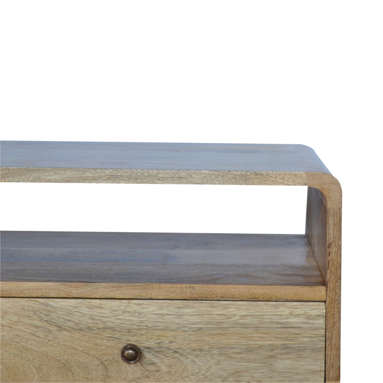 Curved Oak-ish Media Unit - Image 6