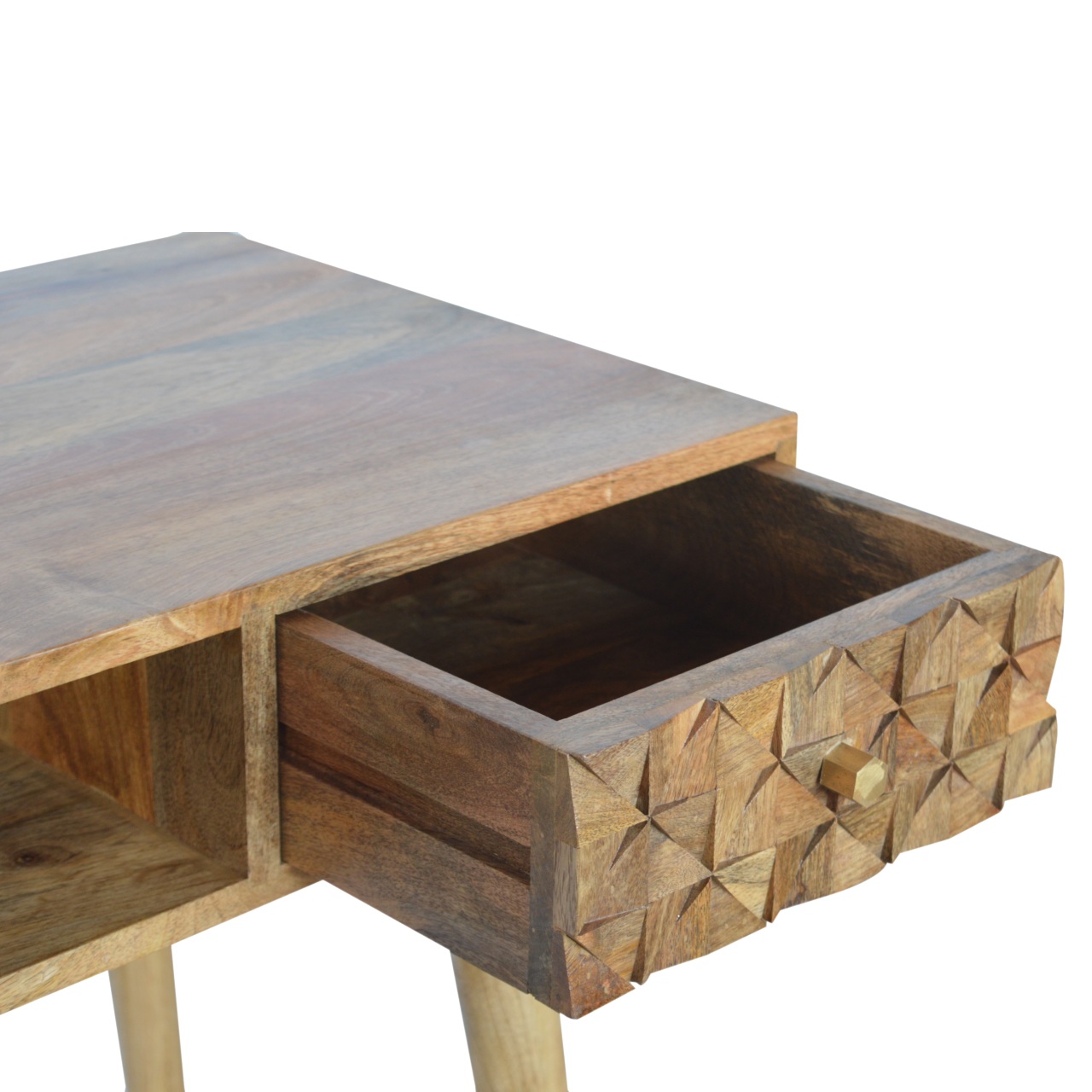 Diamond Carved Writing Desk - Image 4