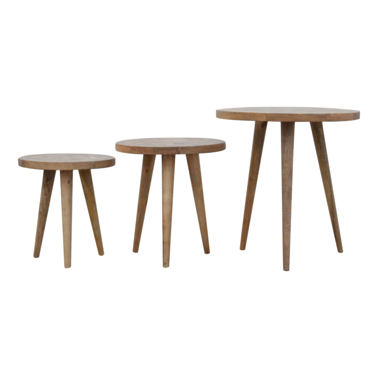 Patchwork Nesting Stools - Image 2