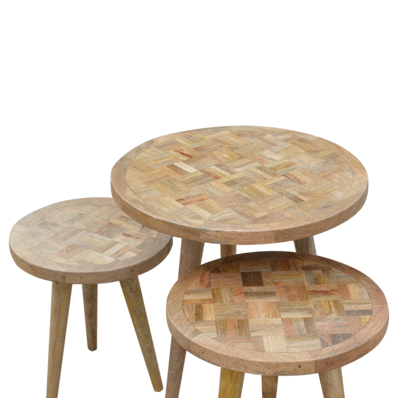 Patchwork Nesting Stools - Image 4