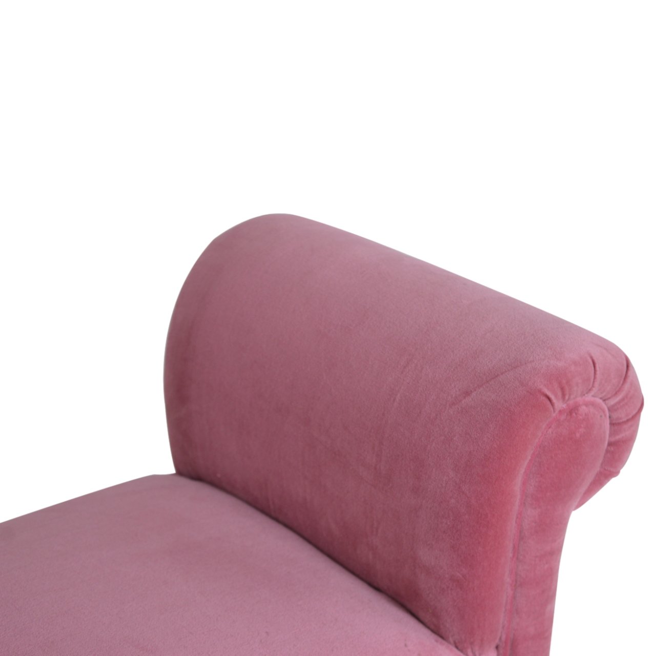 Pink Velvet Bench - Image 5