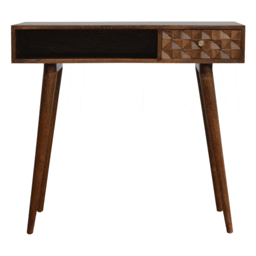 Chestnut Diamond Writing Desk - Image 10