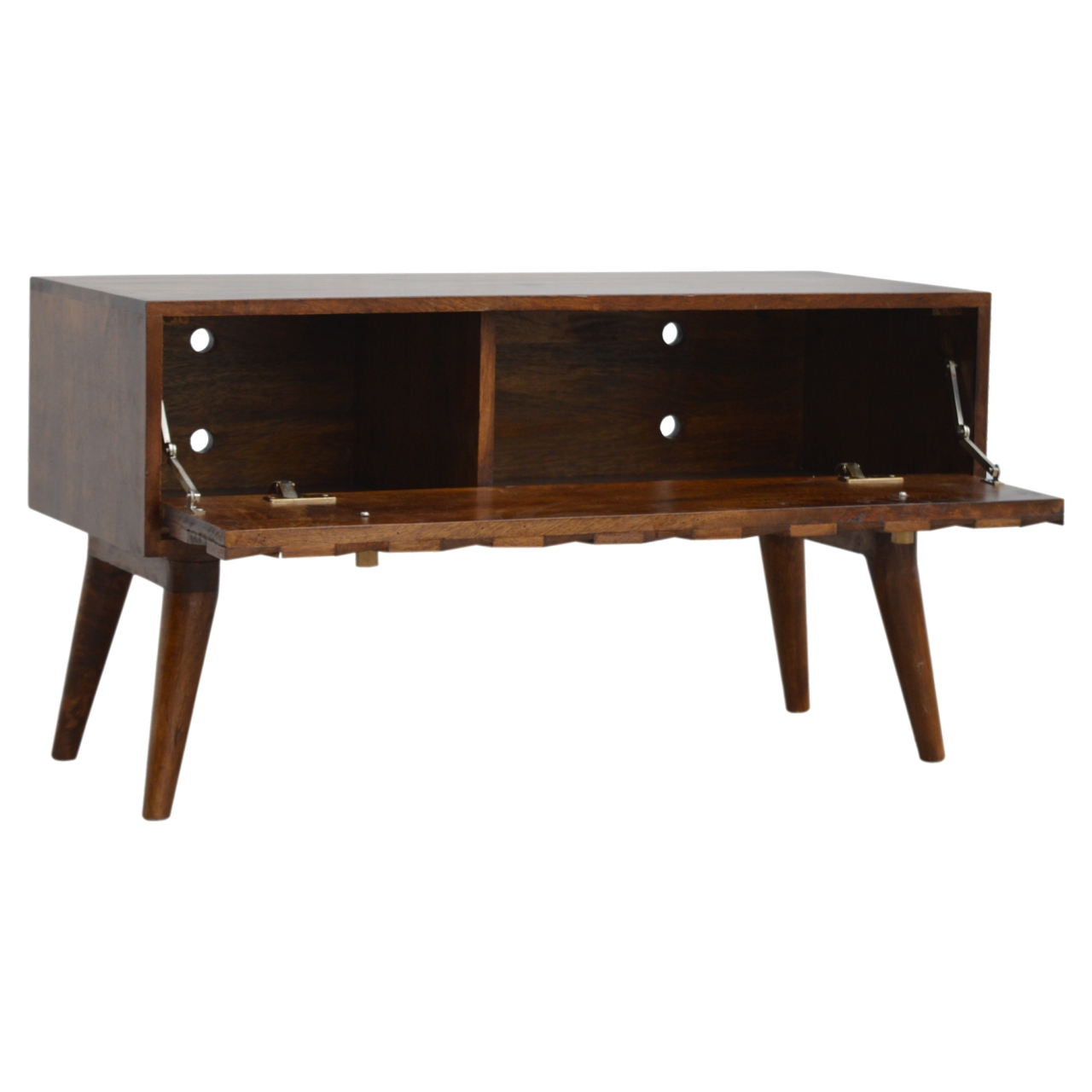 Chestnut Diamond Storage Bench - Image 7