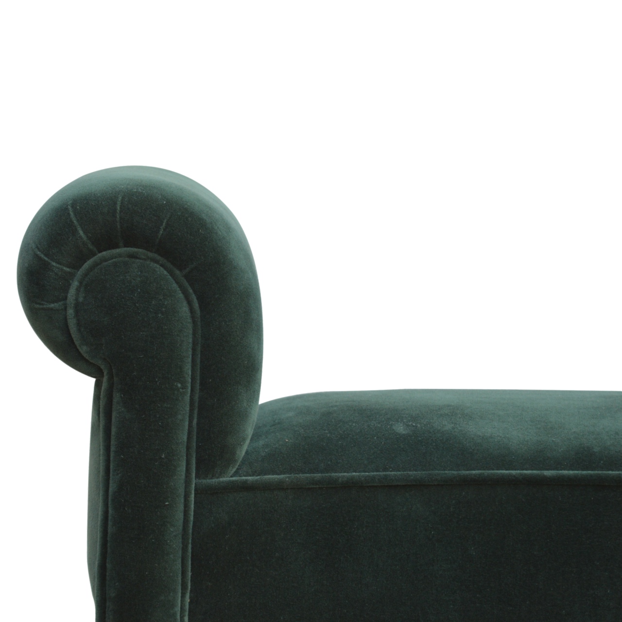 Emerald Velvet Bench - Image 4