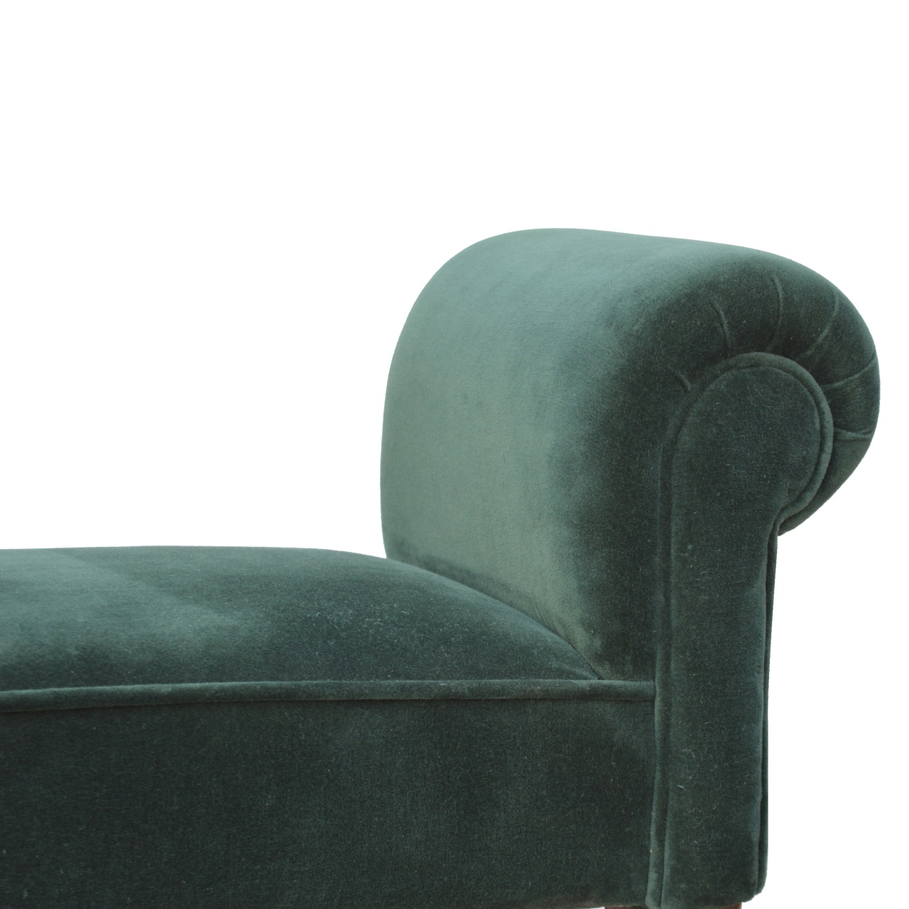 Emerald Velvet Bench - Image 6
