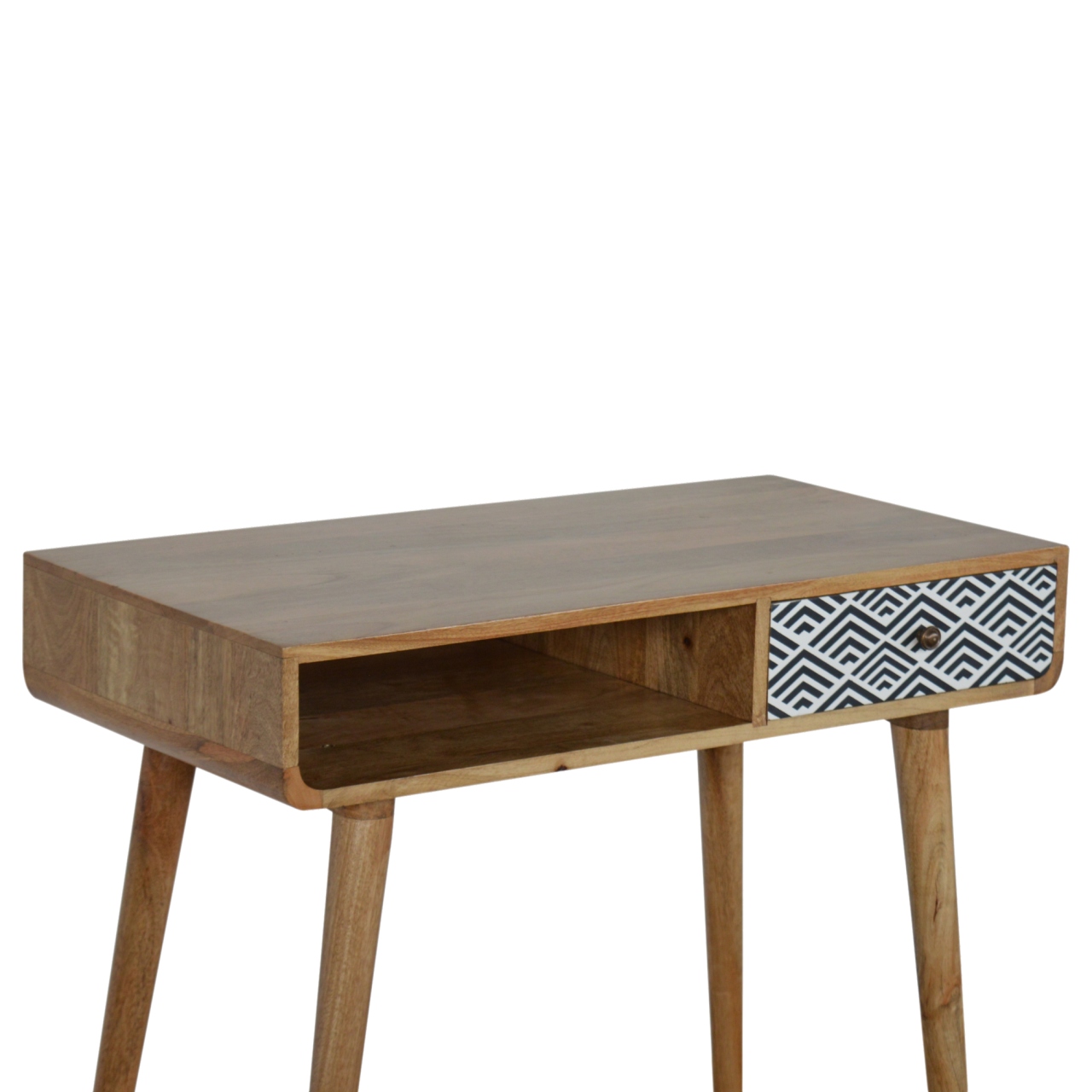Monochrome Print Writing Desk - Image 5