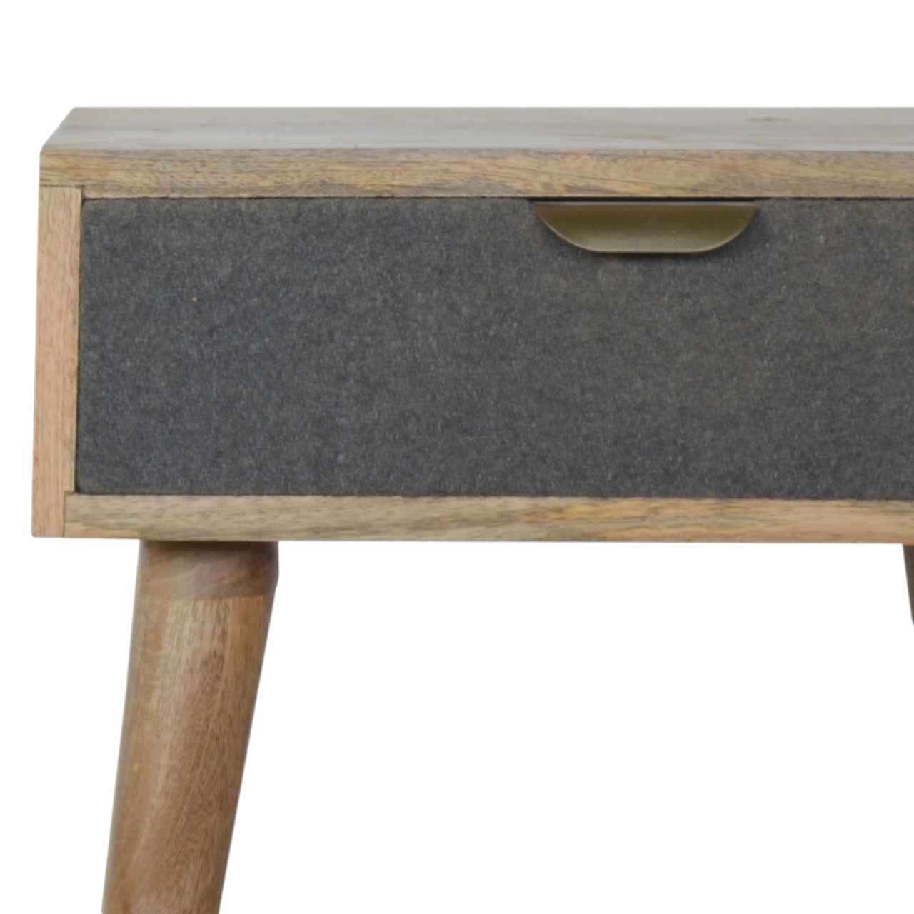 Grey Tweed Bedside - Image 4